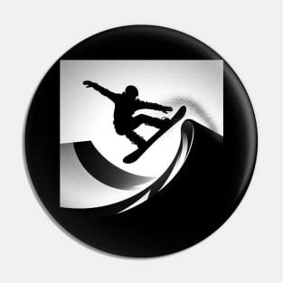 Snowboarding Pin