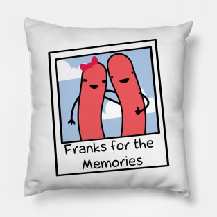 Franks for the Memories Pillow