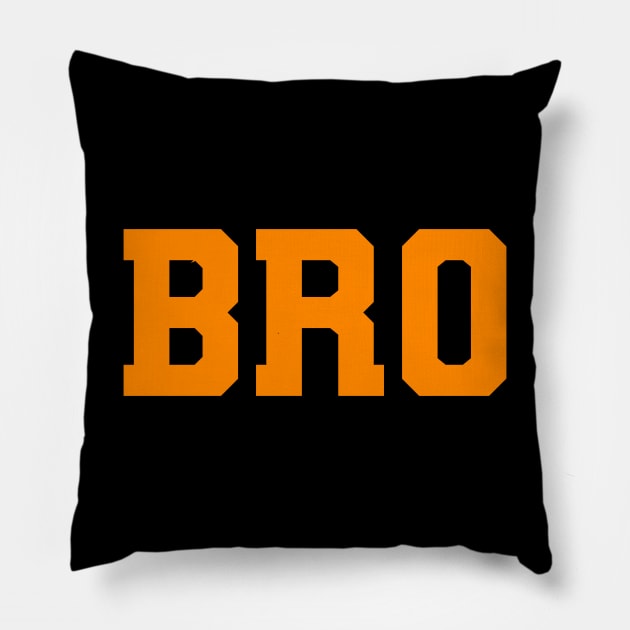 B R O Pillow by Riel