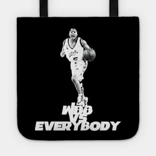 Who Loves Basket Dawn Staley Basketball Jersey Tote