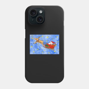 Santa's Sleigh Phone Case