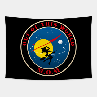 GIFT FOR MOM: NASA MOM OUT OF THIS WORLD GIFT FOR MOTHERS DAY, BIRTHDAY, CHRISTMAS Tapestry