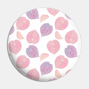 Tropical leaves pattern Pin