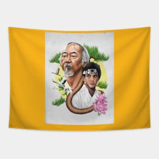 Daniel and Miyagi Tapestry