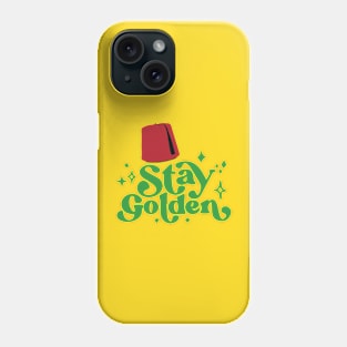 Stay golden stay moroccan Phone Case