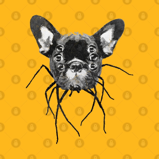 Spider Dog Bulldog Beast Scary Monster by Bumblebeast