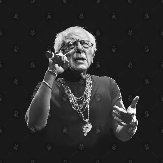 Bernie Sanders - Hip Hop by Barn Shirt USA