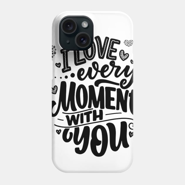 happy Valentine Day Phone Case by wizooherb