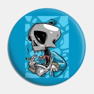 skull street Pin