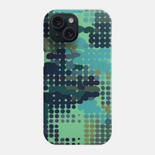 HieroThyme Greenleaf Woodsland camouflage W0001-c Phone Case