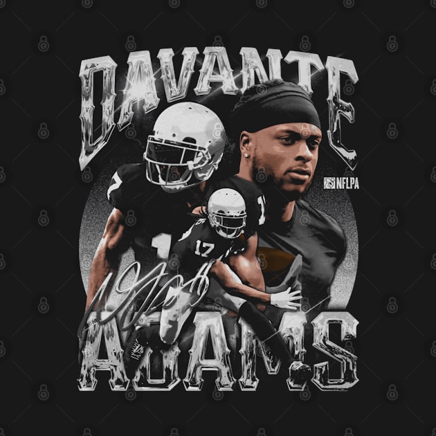 Davante Adams Las Vegas Vintage by danlintonpro