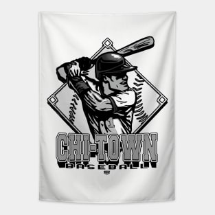 Chi Town Baseball Forever Diamond Tapestry