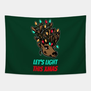 Lets Light up this Xmas! Tapestry