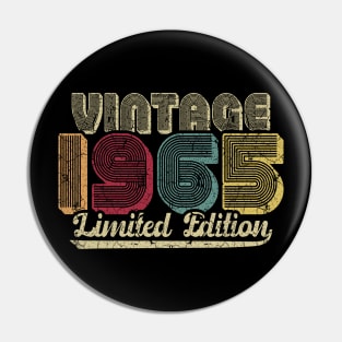 Vintage 1965 Limited Edition 55th Birthday Gift Pin