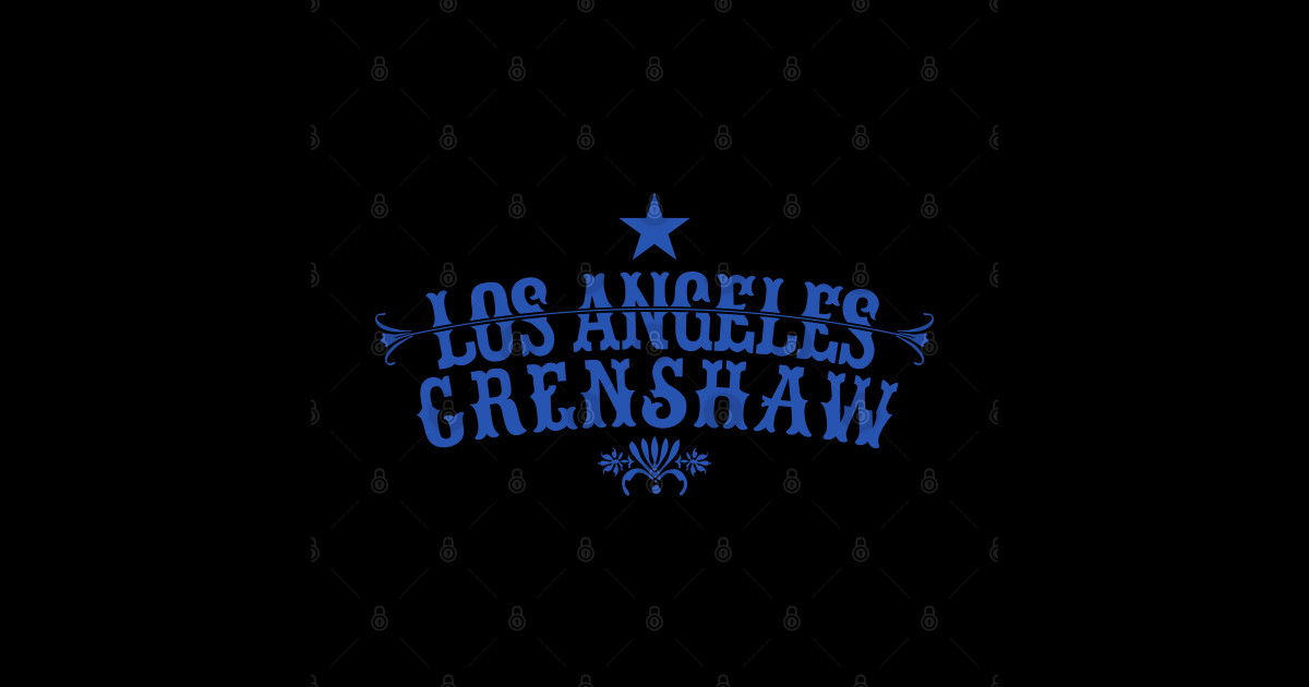 Los Angeles Crenshaw Crenshaw LA L.A. Crenshaw Logo Los Angeles