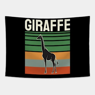 Vintage Giraffe Tapestry