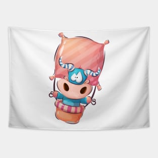 Funny Cow concept art Tapestry