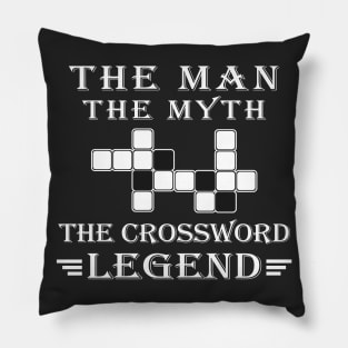 The Crossword Legend Pillow