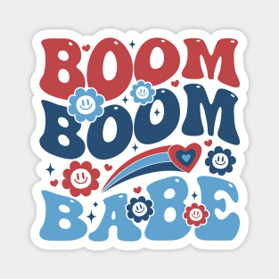 Boom Boom babe Magnet