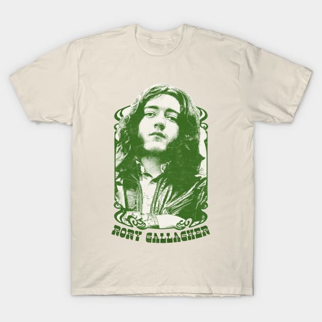 Rory Gallagher / Vintage Look Fanart Design - Rory Gallagher - T-Shirt |  TeePublic