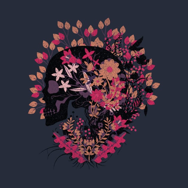 Blooming Skull by Liesl Weppen