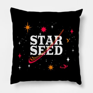 Vintage Distressed Starseed Gift Ideas Pillow