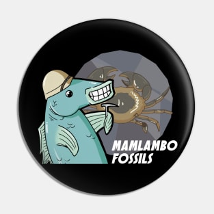 Mamlambo Fossils Crab Shirt Pin