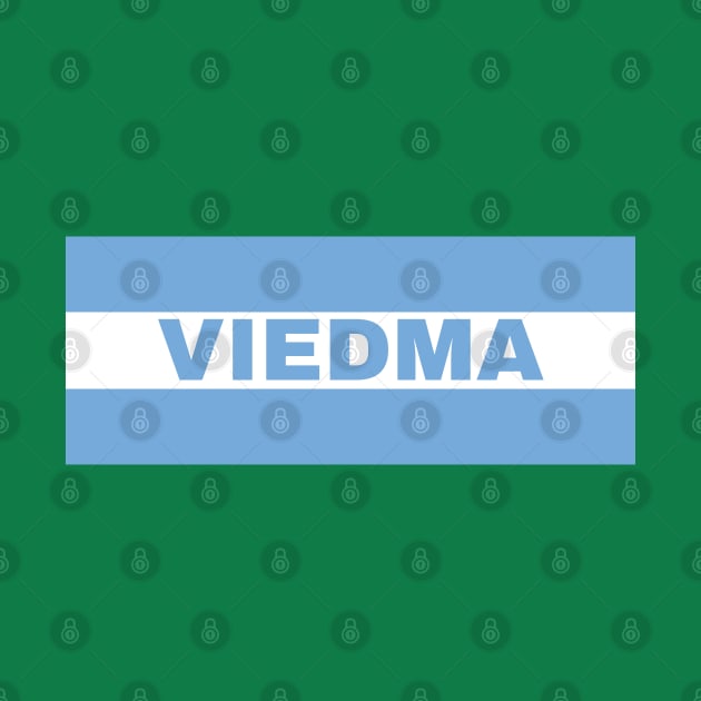 Viedma City in Argentine Flag Colors by aybe7elf