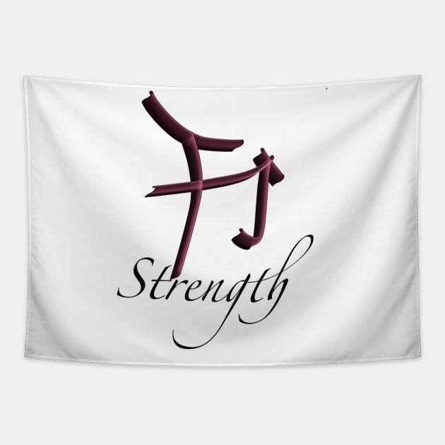 Strength Tapestry by Rickido