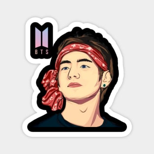 handsome kim taehyung bts Magnet