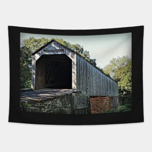 Covered Bridge Tyler State Park Tapestry