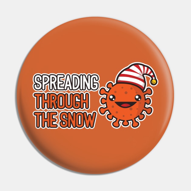 Spreading Jingle Virus Christmas Covid19 Pin by Here Comes Art