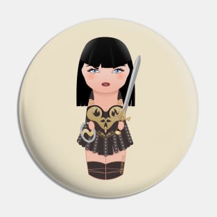 Kokeshi Xena Pin