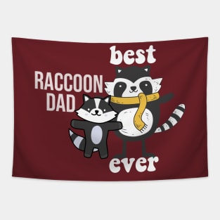 best raccoon dad ever Tapestry