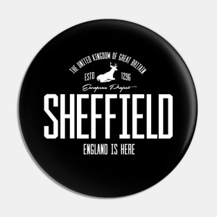 Great Britain, England, Sheffield Pin