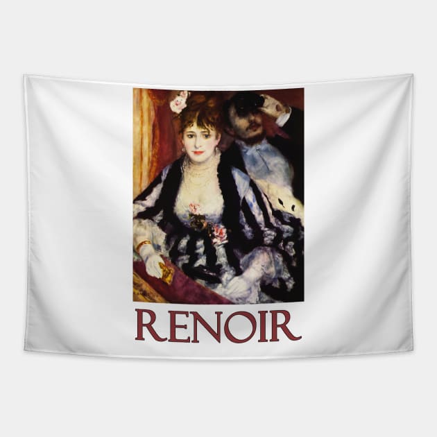 La Loge by Pierre-Auguste Renoir Tapestry by Naves