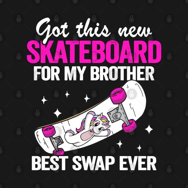 Got This New Skateboard For My Brother Best Swap Ever Funny Skateboard by Kuehni