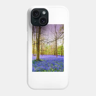 Bluebell Woods Greys Court England UK Phone Case