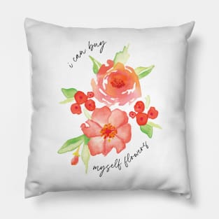 Miley Cyrus I Can Buy Myself Flowers Lyrics Pillow