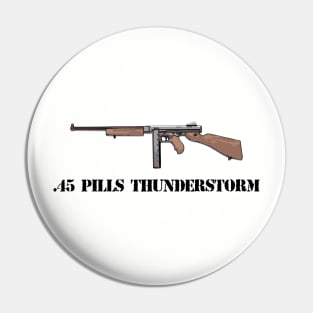 Tommy gun Pin