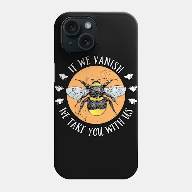 Save the Bees Phone Case by AntiqueImages