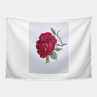 Wet Rose Tapestry