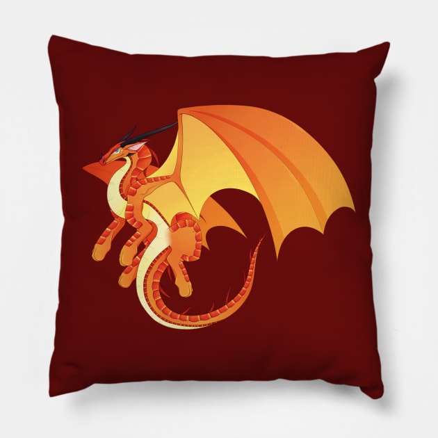 Wings of Fire - Peril Pillow by giratina13