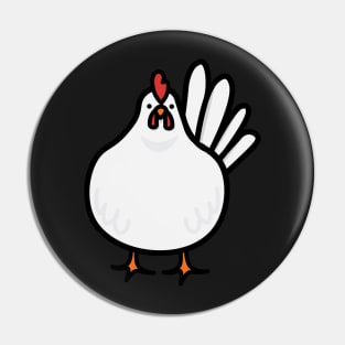 Chicken Friend Pin