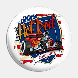 Hot Rod Classics Pin