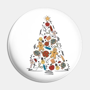 christmas tree decor Pin