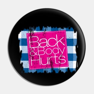 back and body hurts Pin