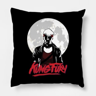 Kung Fury - Moonlit Avenger Pillow