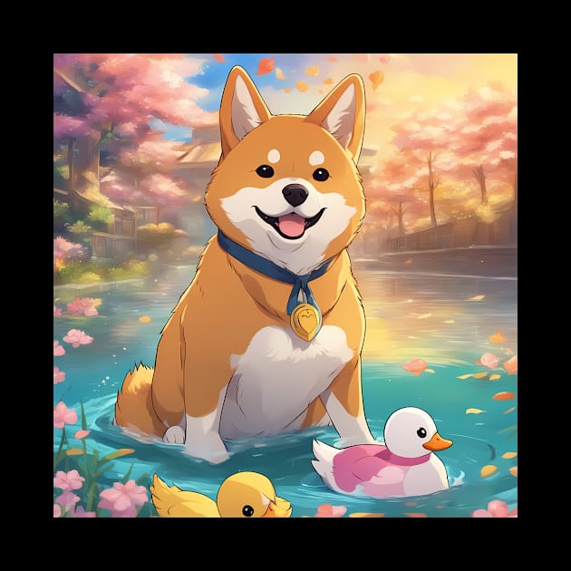 Shiba cute adventure by animegirlnft