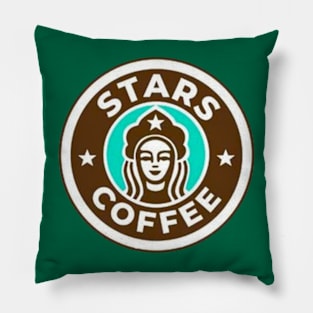 Stars Coffee from Russia Starbucks Pillow